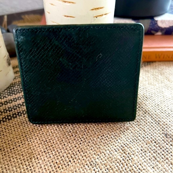 Vintage Louis Vuitton Taiga Porte Mannaie Boite Leather Coin Purse Wallet - Picture 6 of 16